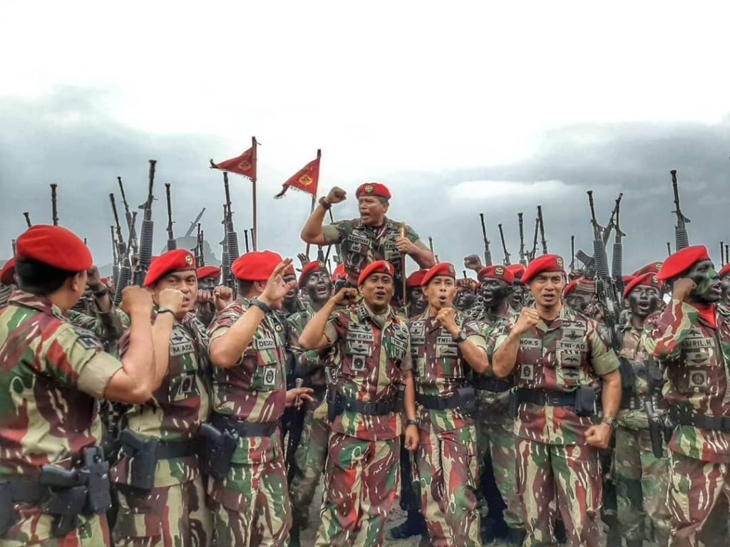 gaji kopassus