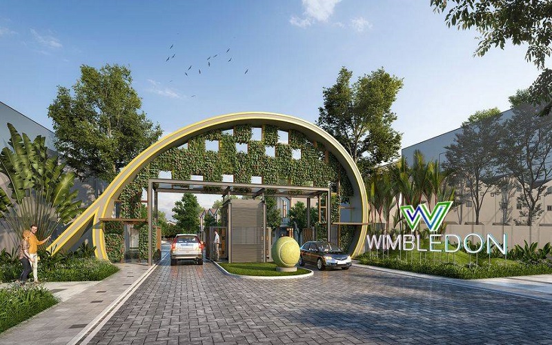 Rumah terbaik di Bekasi_Tampak gerbang