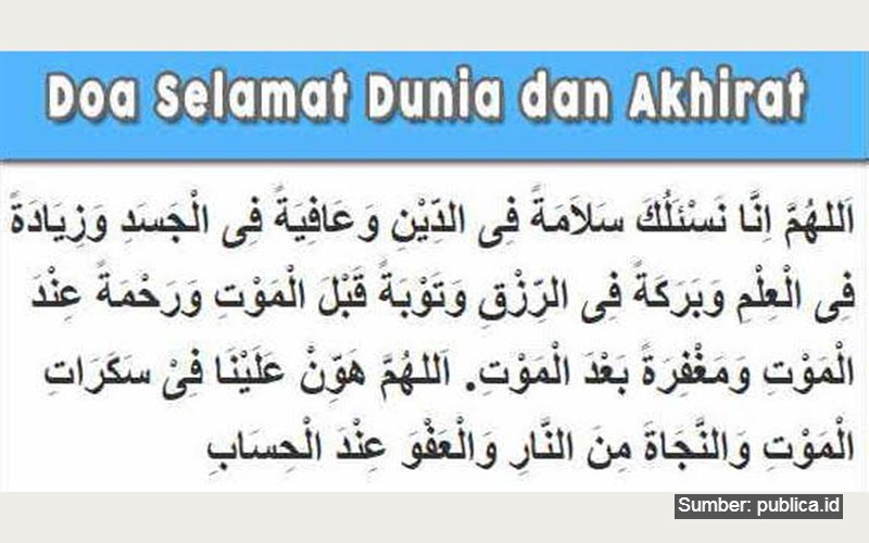img-responsive doa keselamatan dunia akhirat untuk perlindungan umat muslim