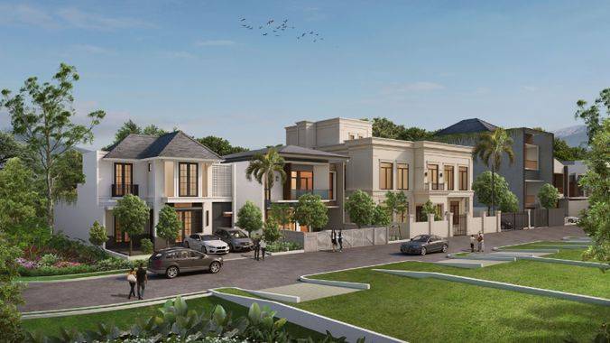 Pilihan rumah di Orchard Park Batam