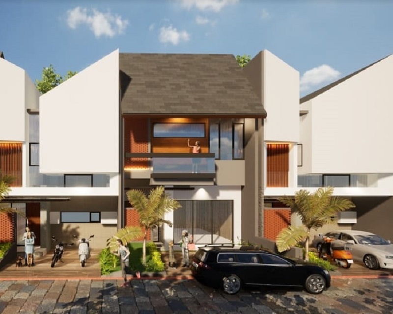 Hunian Modern tropis pesona remboelan resort