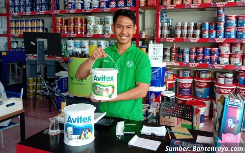harga cat avitex