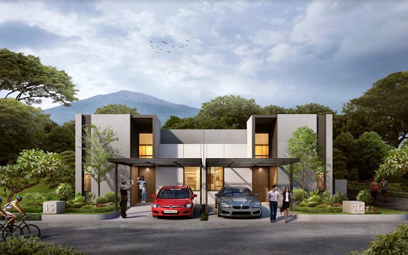 Rumah Bewawasan Lingkungan di Bandung_Podomoro Park
