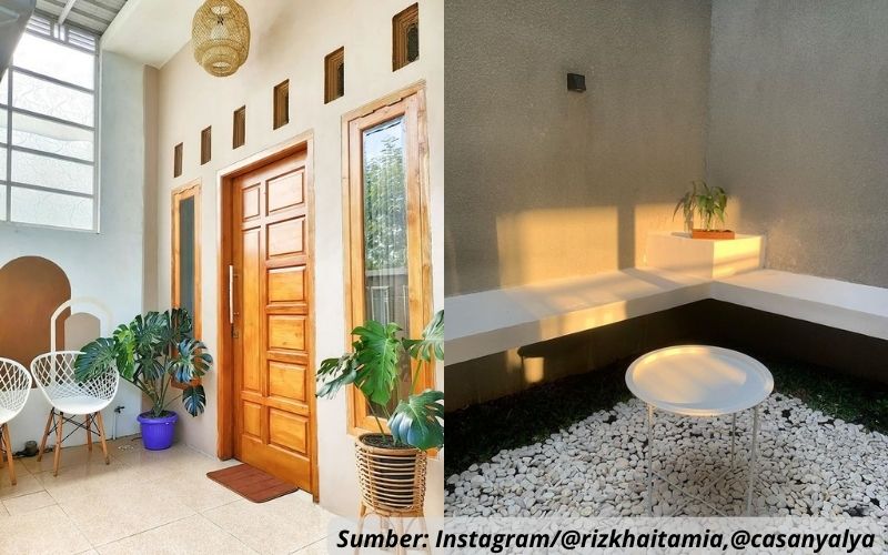 teras rumah minimalis